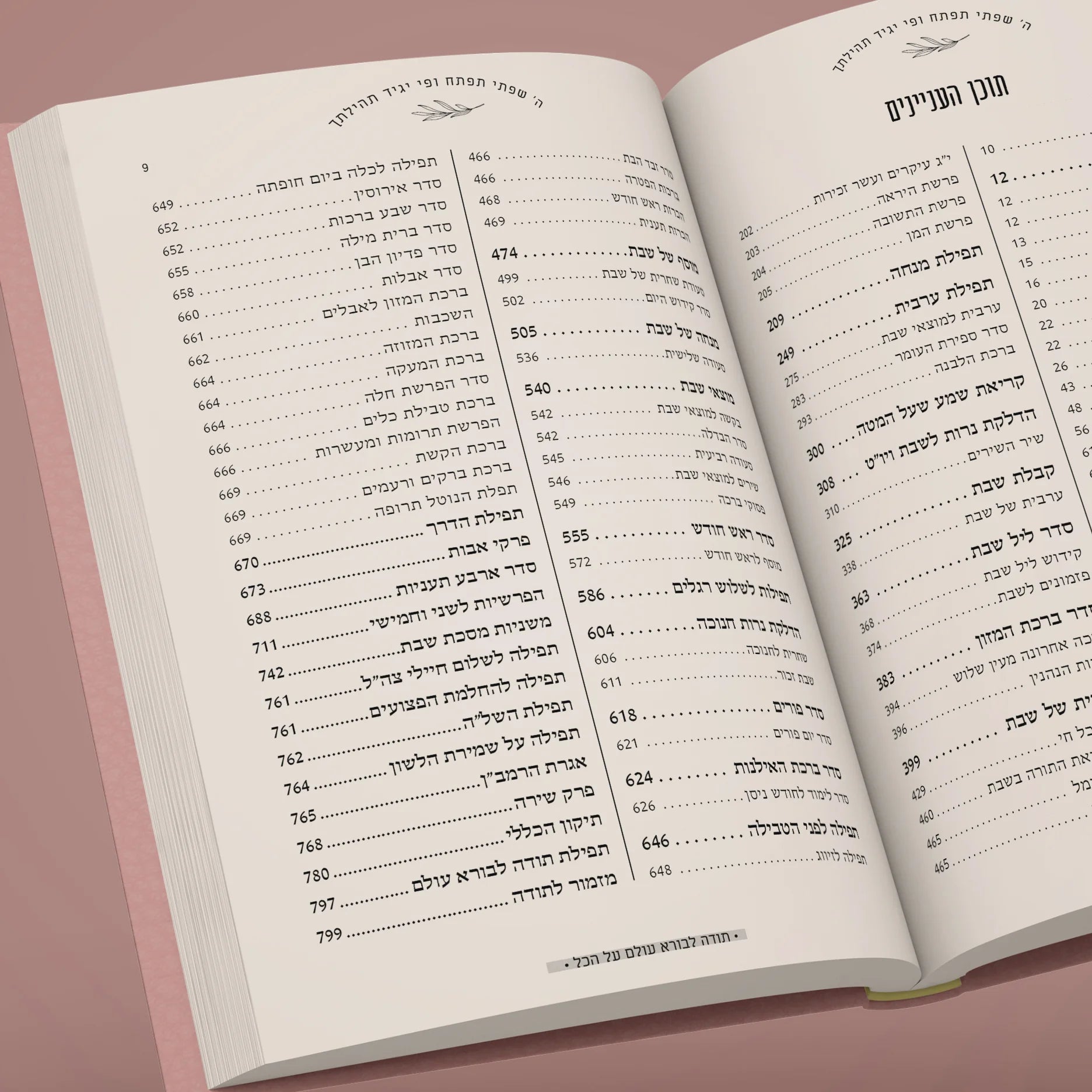 סידור השחר הבקיע עם הטבעת שם אישי