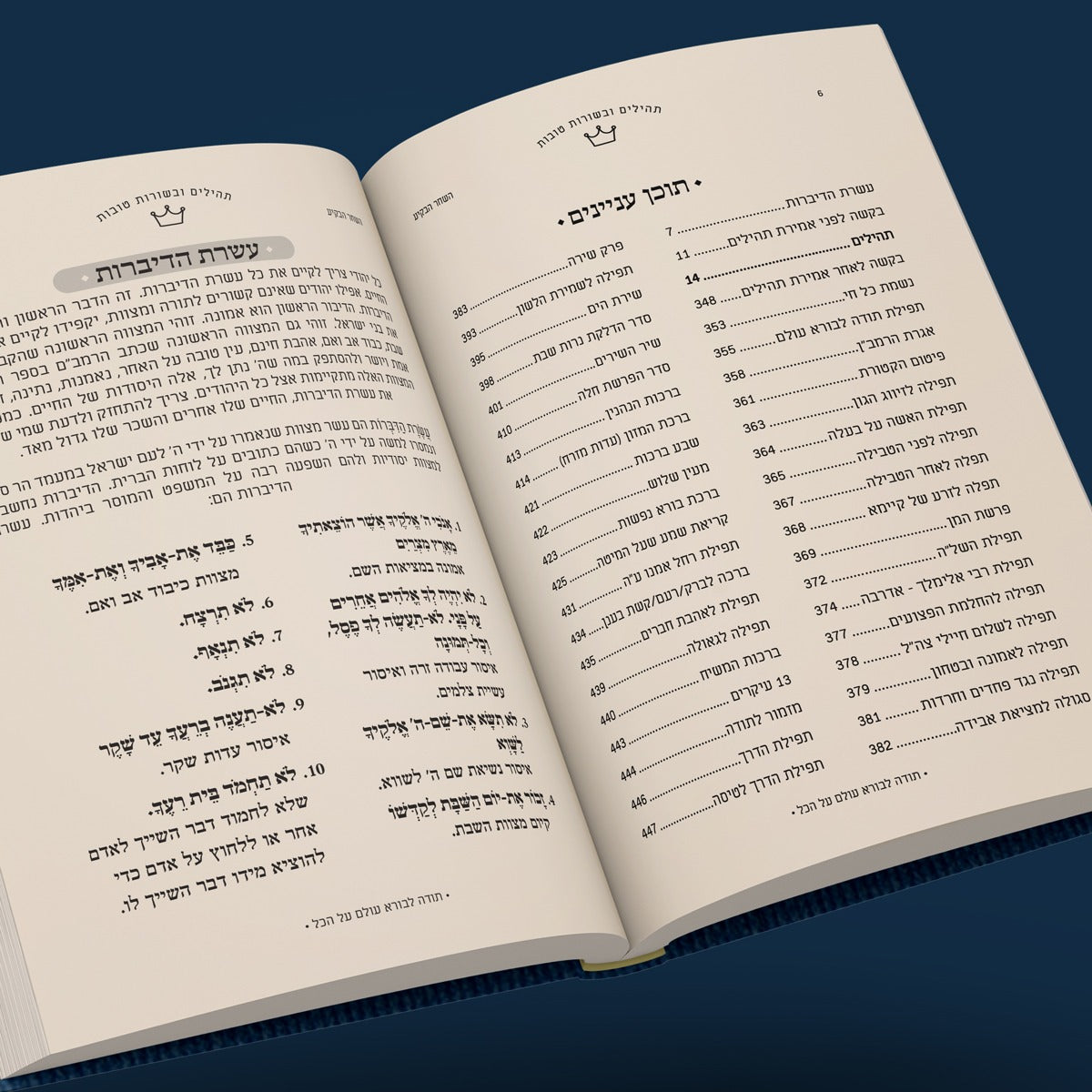 ספר תהילים לבשורות טובות - מהדורת 613