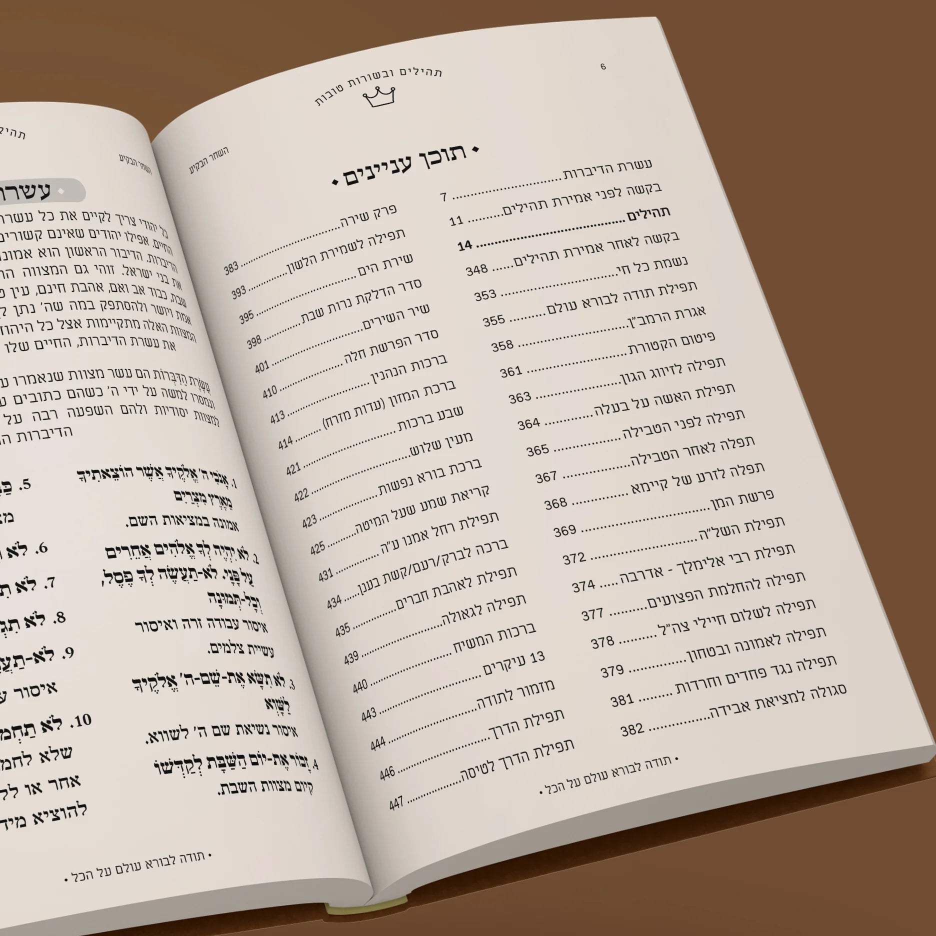 ספר תהילים לבשורות טובות - מהדורת 613