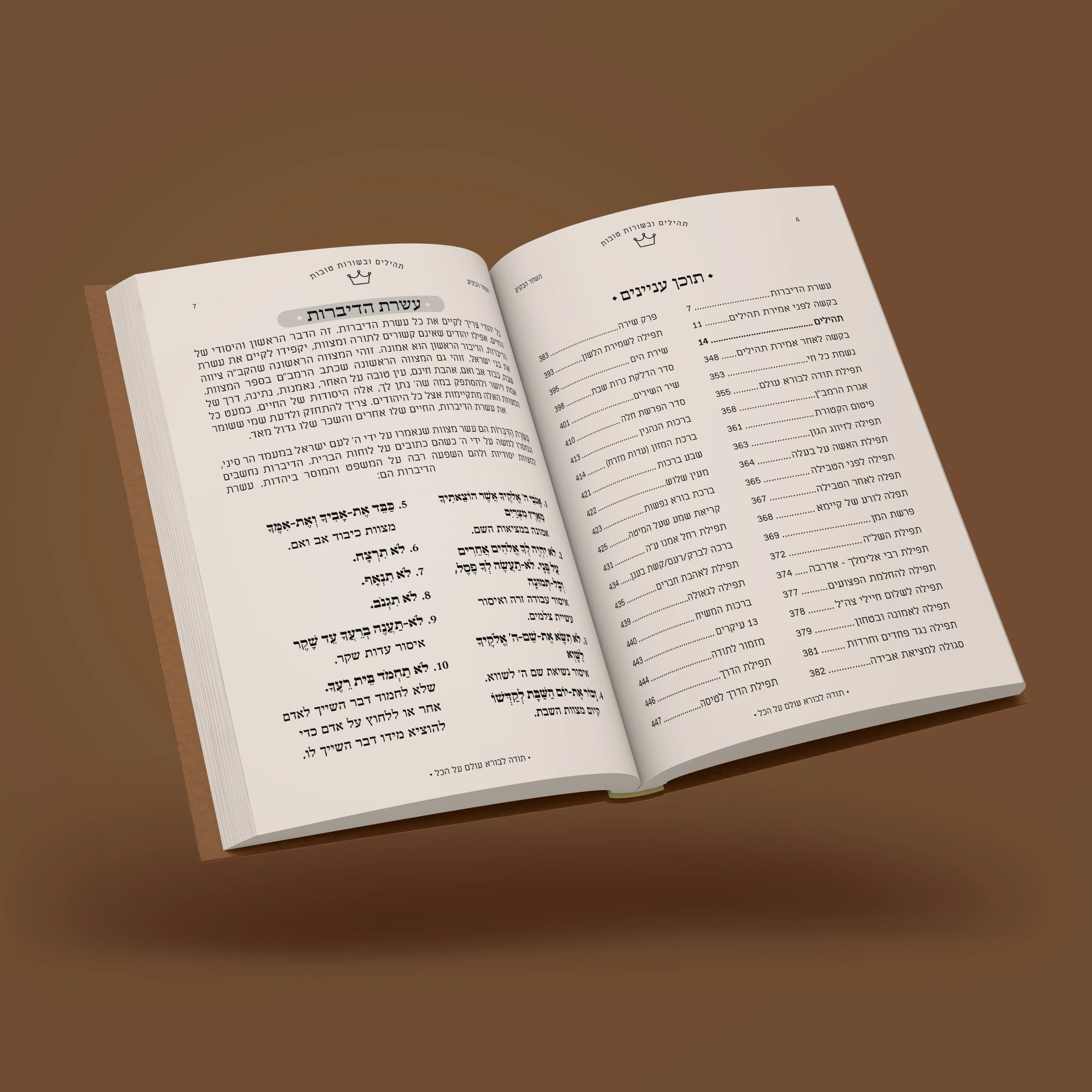 ספר תהילים לבשורות טובות - מהדורת 613